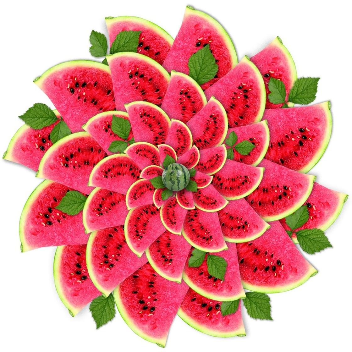 Арбузные дольки