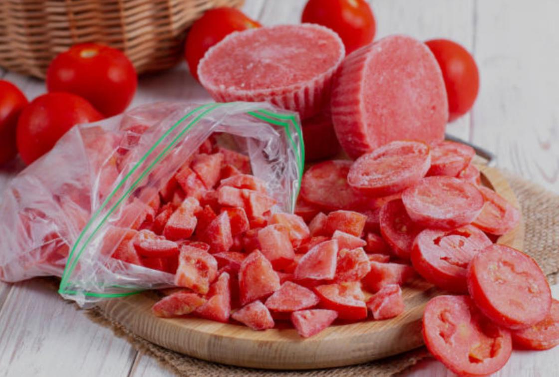 Помидоры заморозка лучшие способы заготовки для вкусных зимних блюд Кусочками