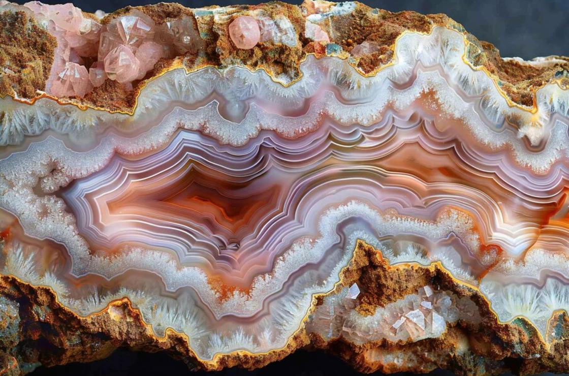 Внешний вид и физические свойства агата