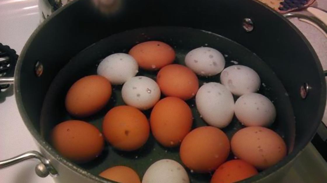 Время приготовления яиц вкрутую