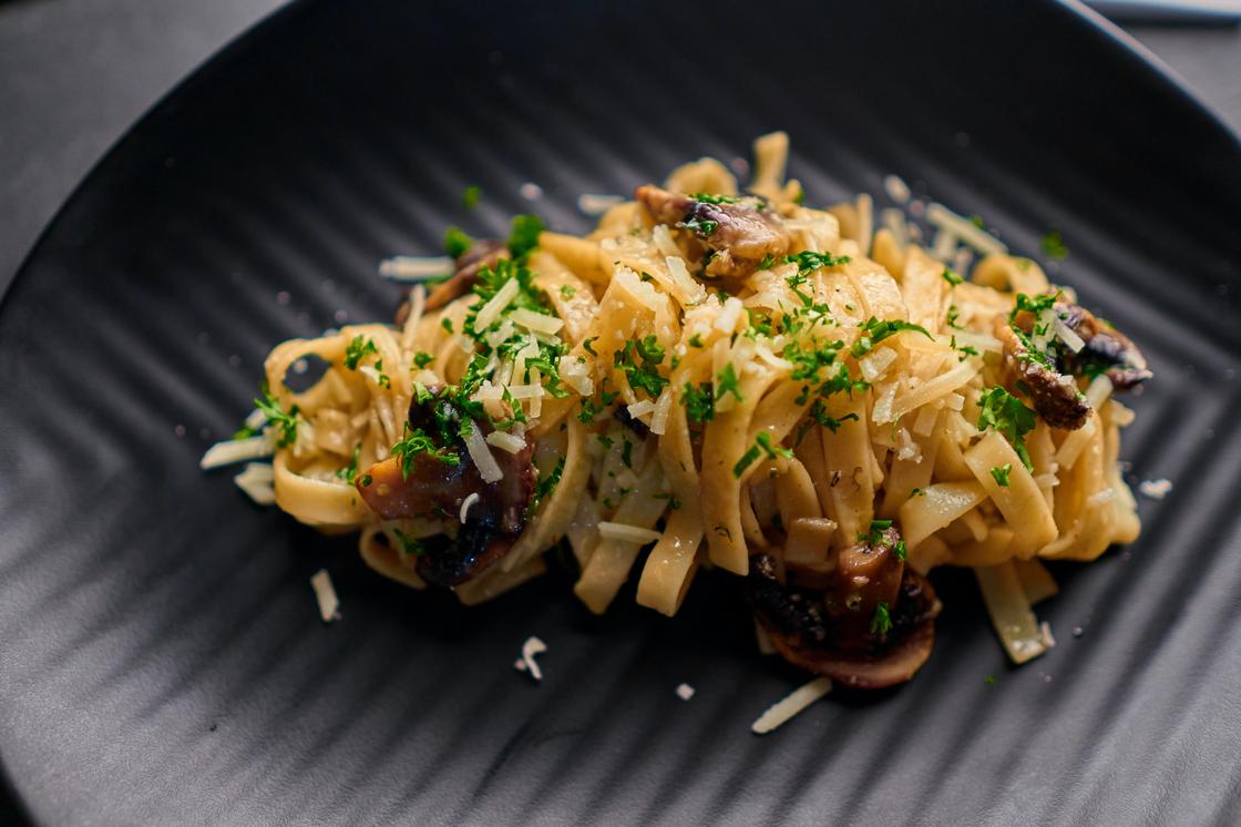 Паста с грибами
