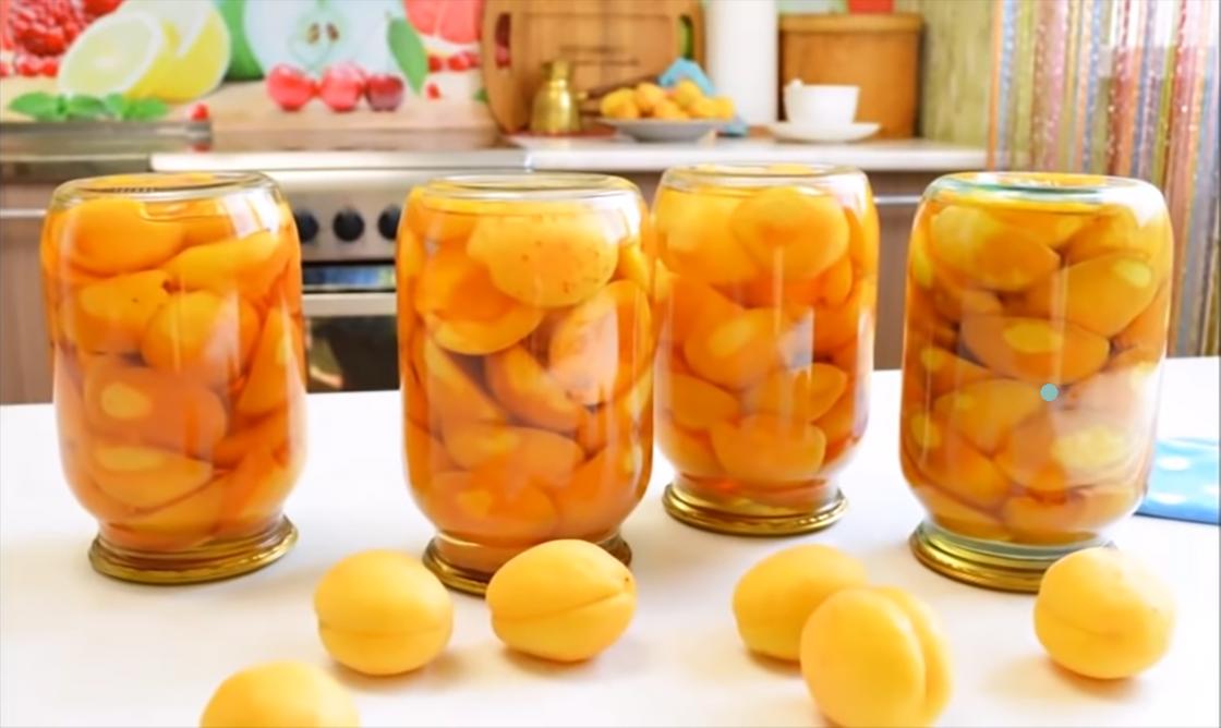 Абрикосы в сиропе