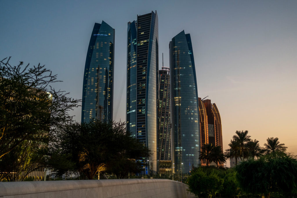 Abu Dhabi Etihad Towers