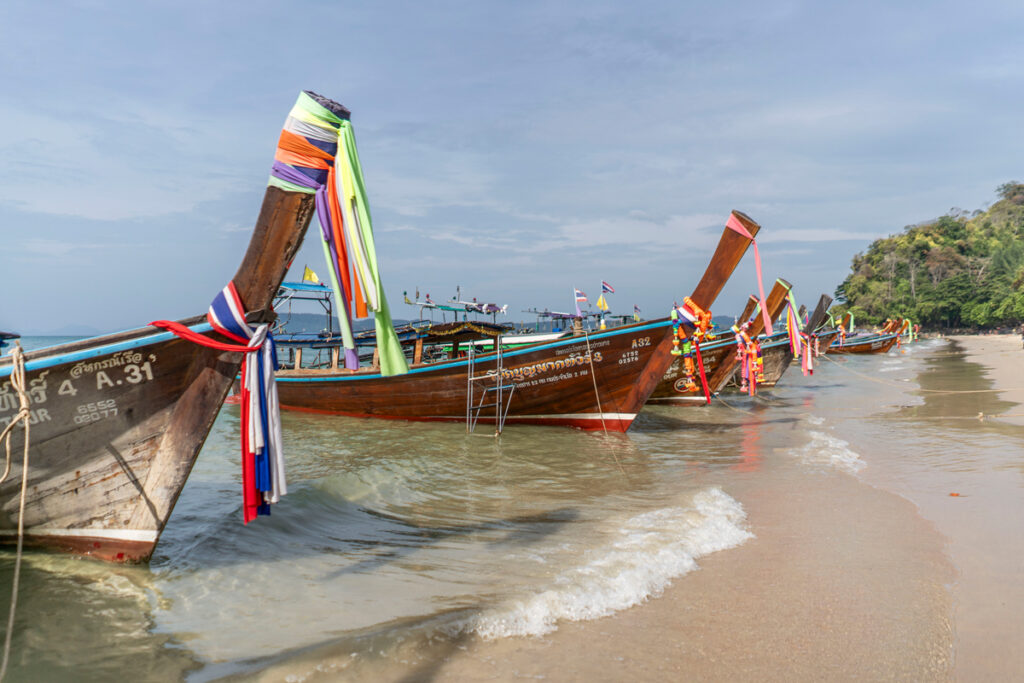 Ao Nang Thailand Longtailboot