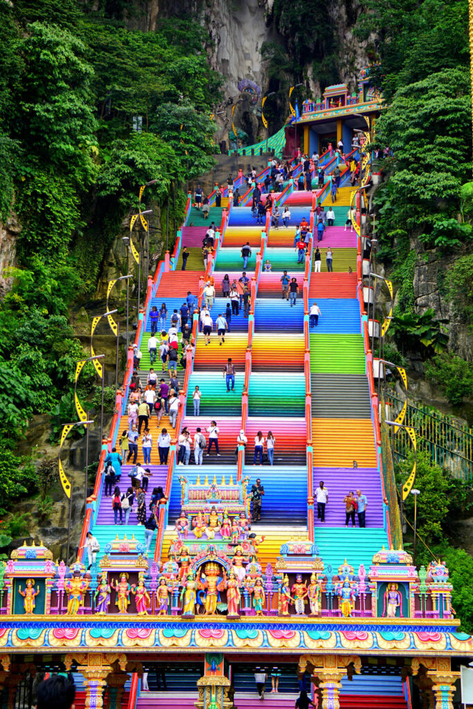 Colorful Staircase Batu Caves