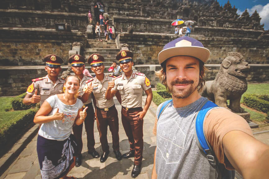 Borobodur-Tempel-Yogjakarta-Indonesien-Rundreise-Java