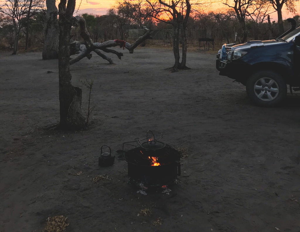 Wilderness Campfire