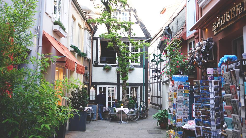 Bremen-Schnoorviertel-Schnoor-Gassen