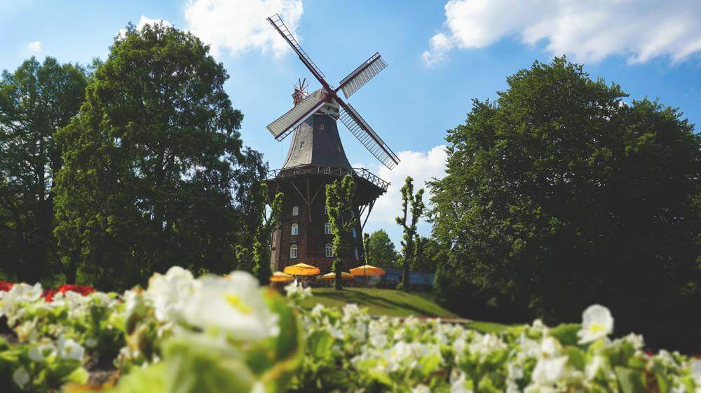 Bremen-Wallanlage-Stadgraben-Kaffeemuehle