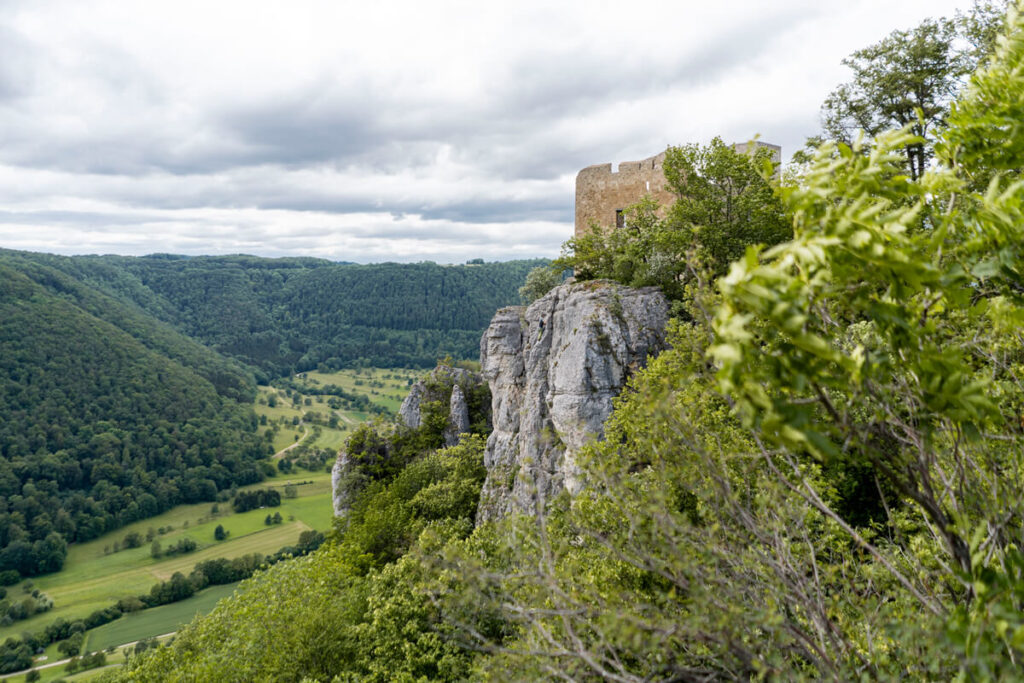 Württemberg Valley Cycle Route Reußenstein Castle Ruins