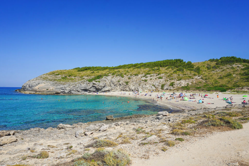 Cala-Tortra-Strand-Mallorca-Bucht