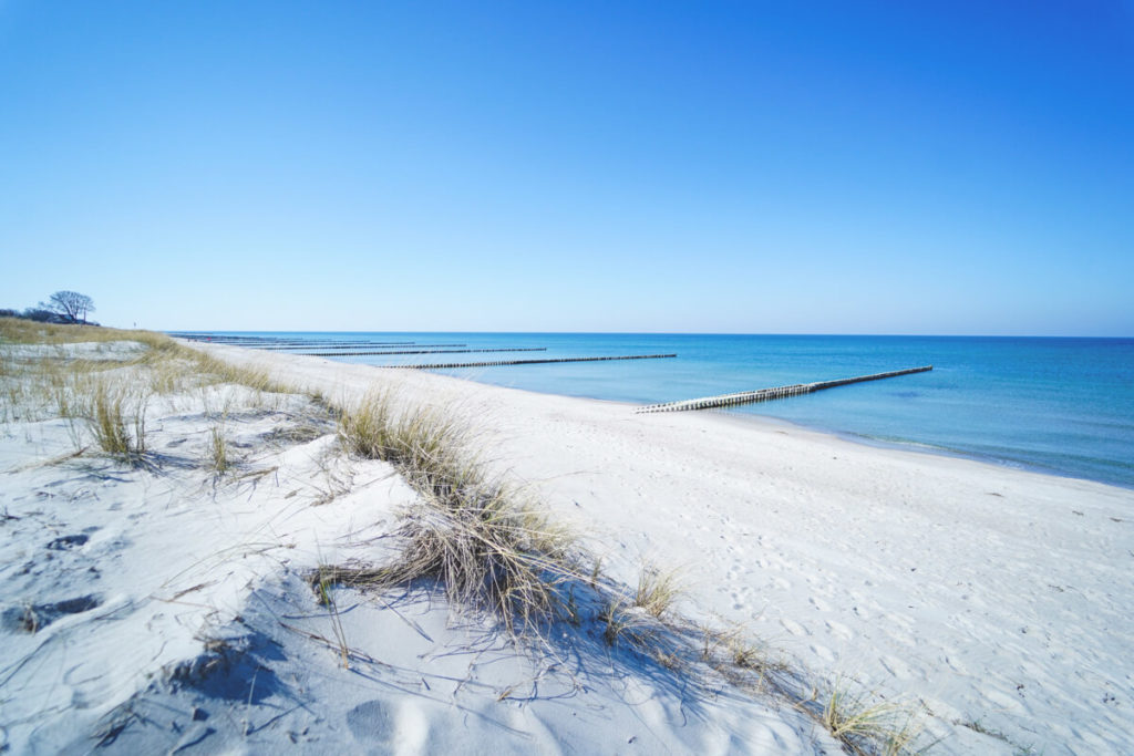 Deutschland-Urlaub-Fischland-Darss-Zingst-Strand