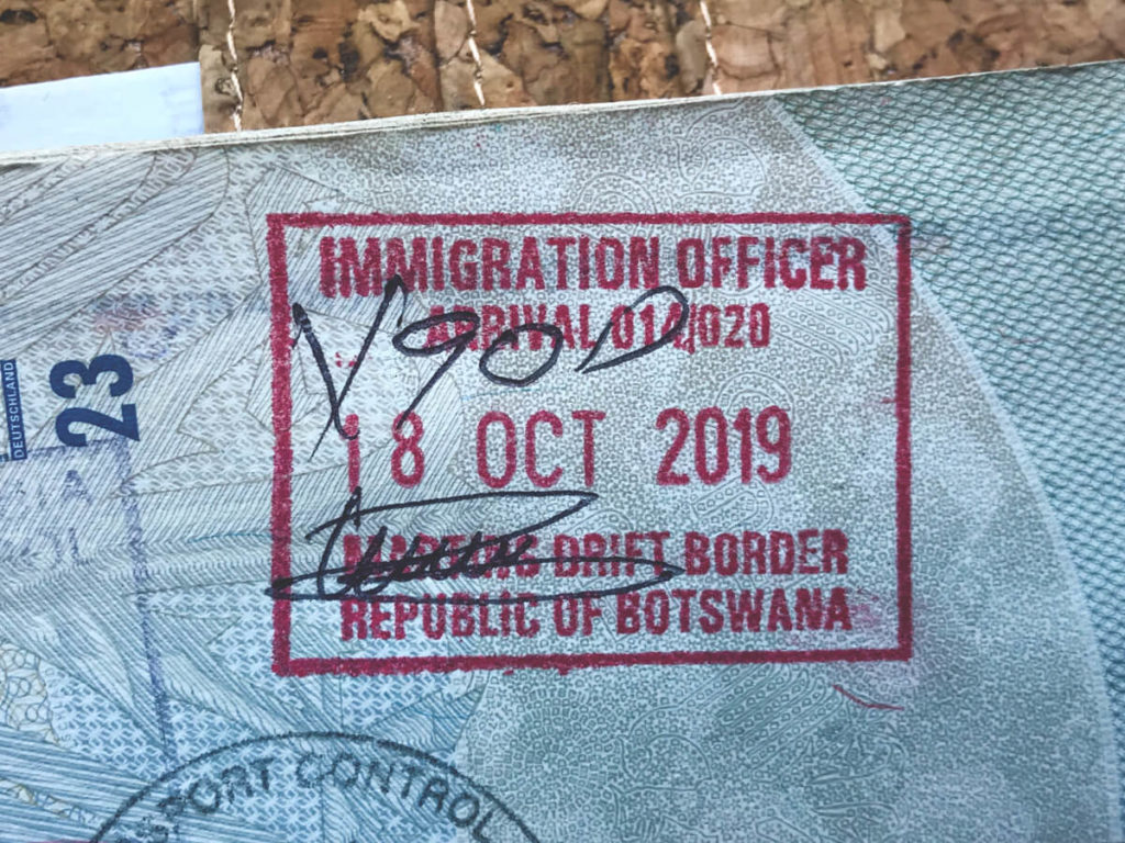 Entry Passport Stamp