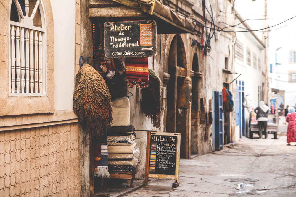 Essaouira-Marokko-Rundreise-Medina-Altstadt-Geschaeft