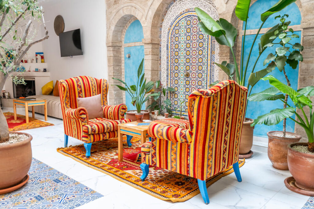 Riad Al Manara Essaouira courtyard