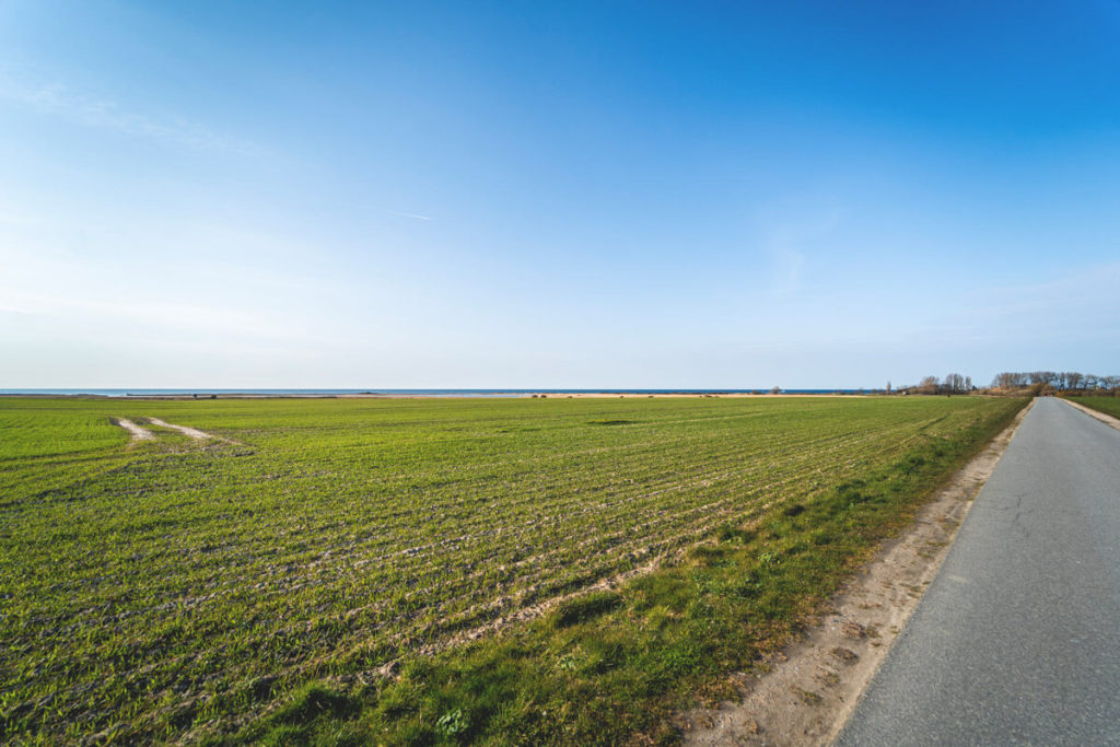 Ostseeküstenradweg Naturschutzgebiet Riedensee