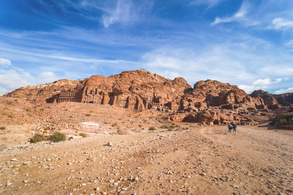 Felsenstadt-Petra-Jordanien-koenigsgraeber-2