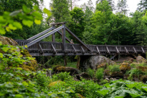 Höllental Wanderung Frankenwald Teufelssteg