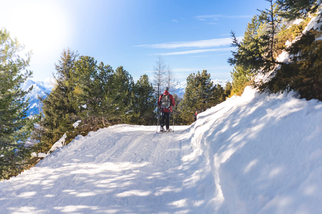 Gipfelrunde-Patscherkofel-Schneeschuhwanderung-Innsbruck