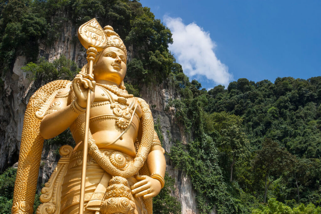 Golden Statue Batu Caves