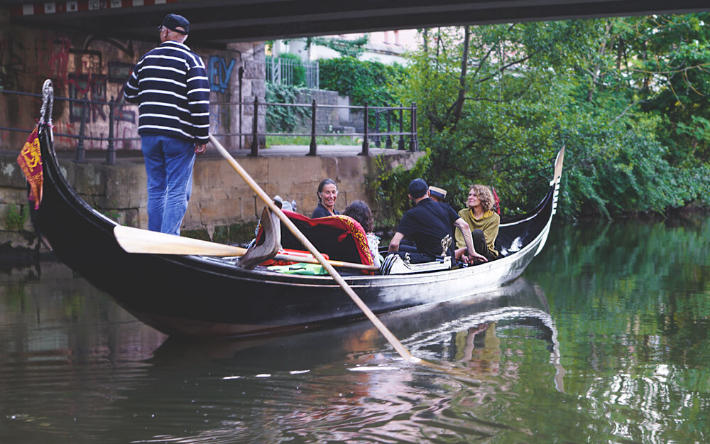 Gondelfahrt Bamberg Regnitz Klein Venedig