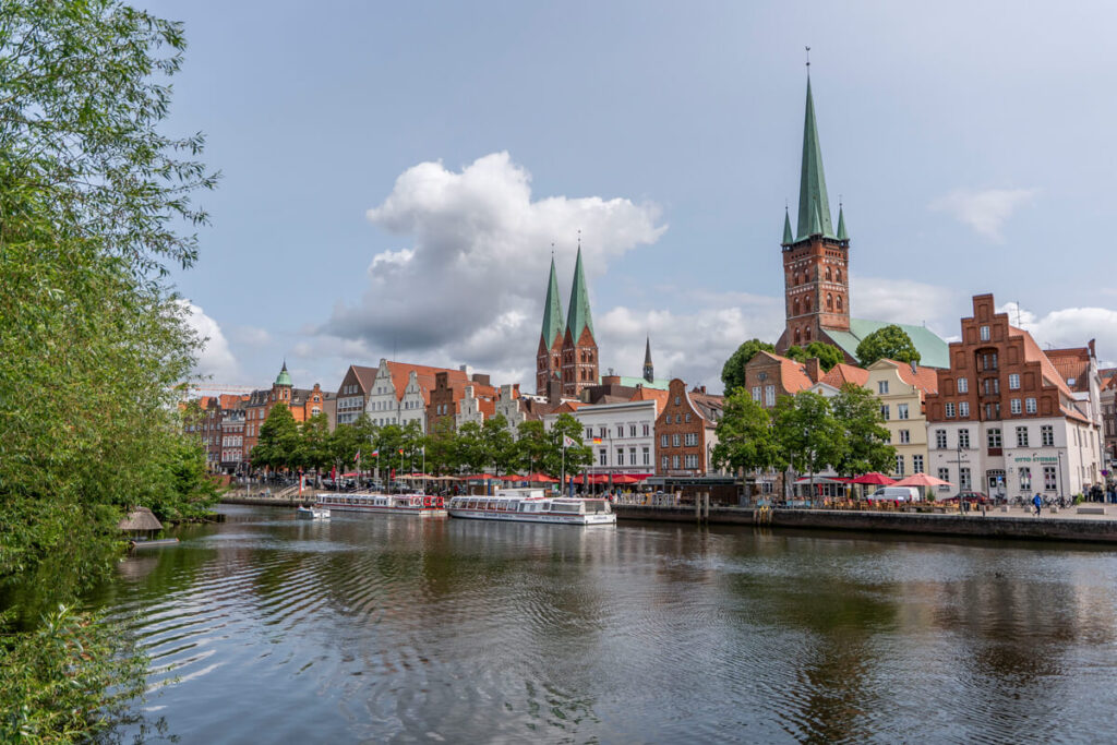 View from the Obertrave Bridge