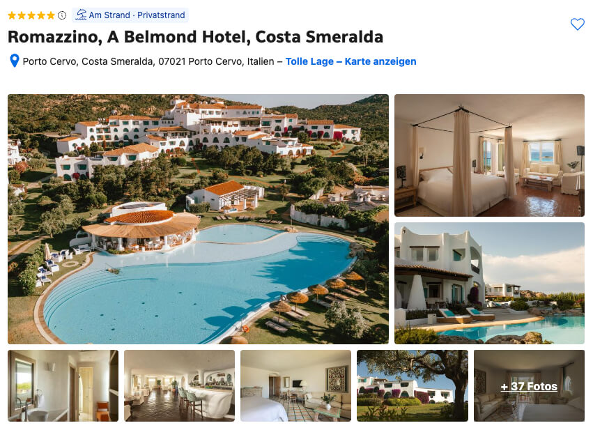 Romazzino, A Belmond Hotel, Costa Smeralda