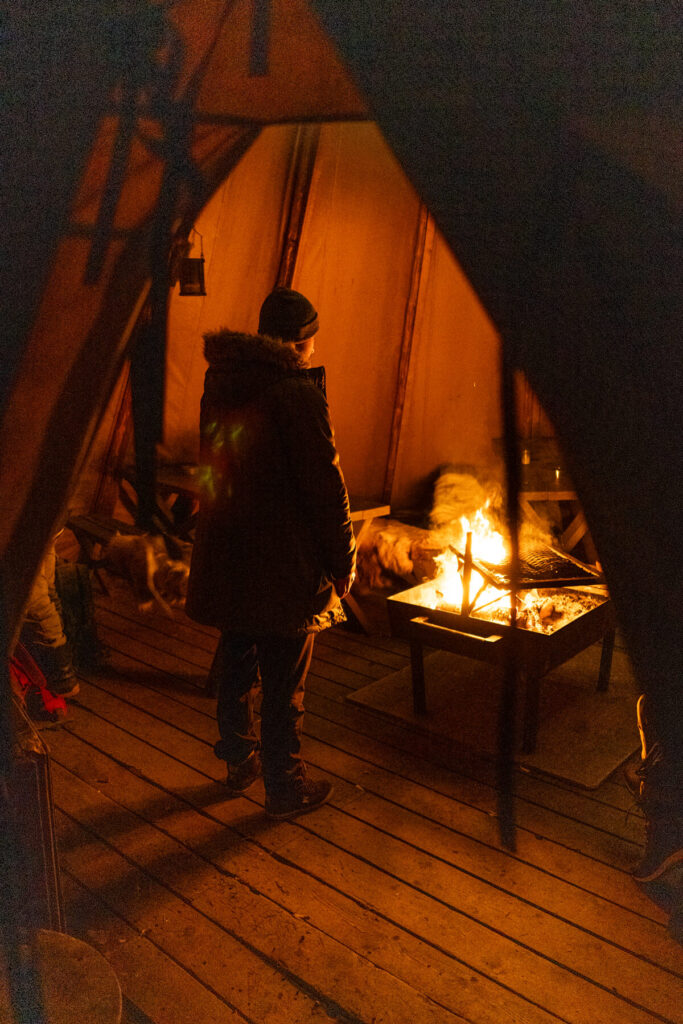 Ice Floating Rovaniemi Campfire