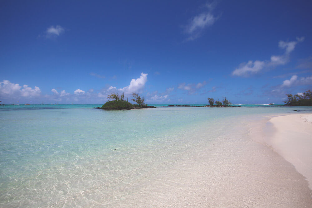 Ile-aux-cerfs-Bucht