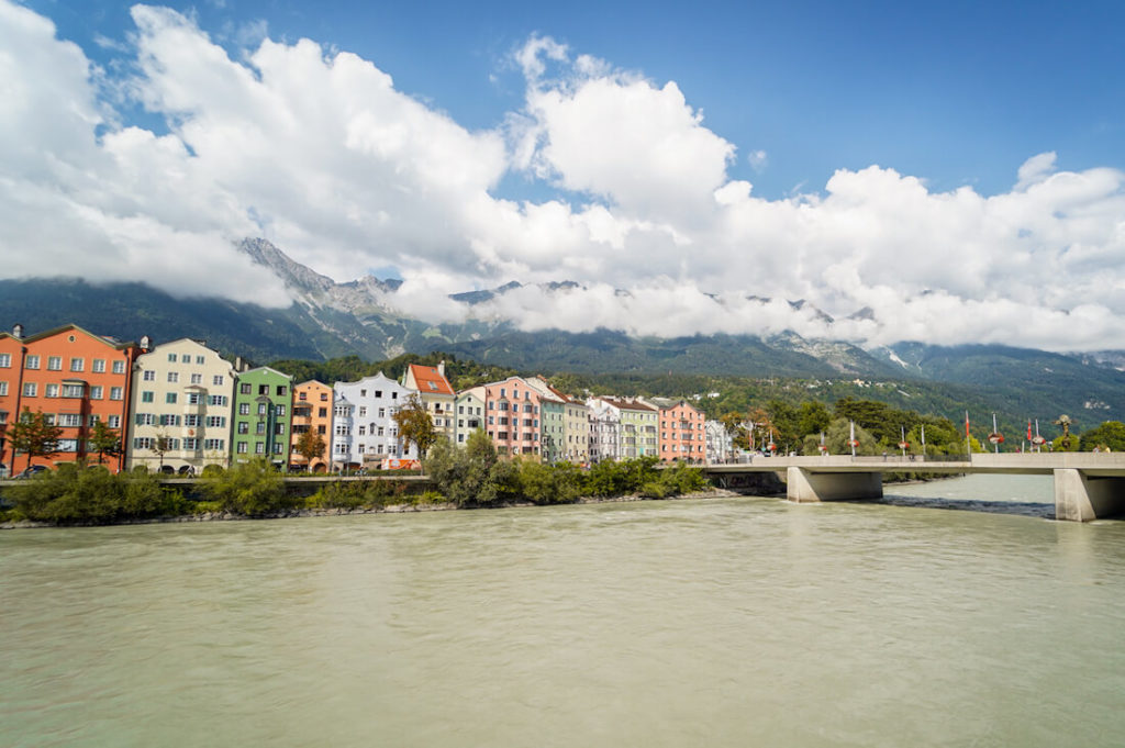 Innsbruck Fluggesellschaft Mariahilf Aussicht