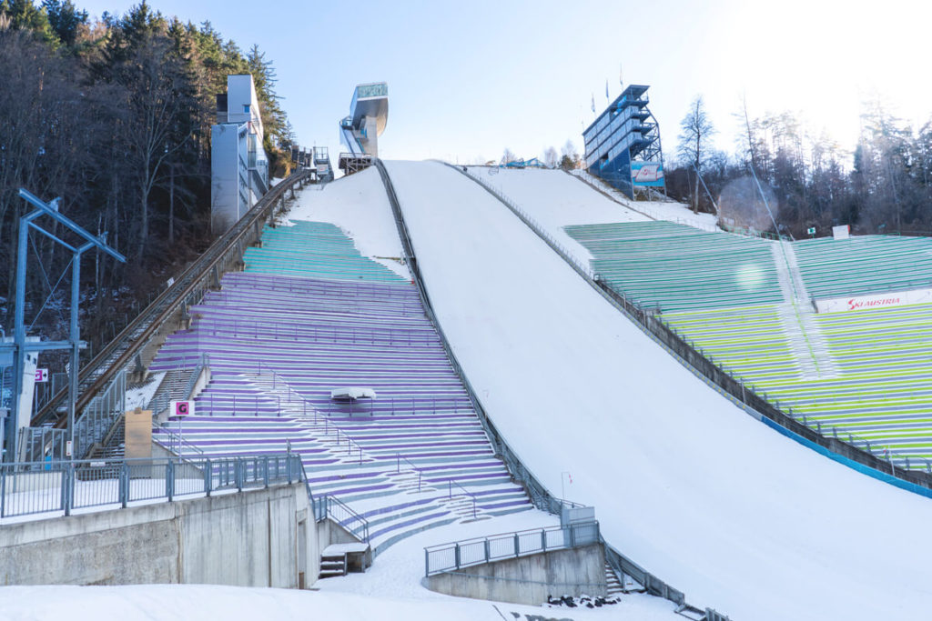 Innsbruck-im-Winter-Bergisel-Skisprungschanze