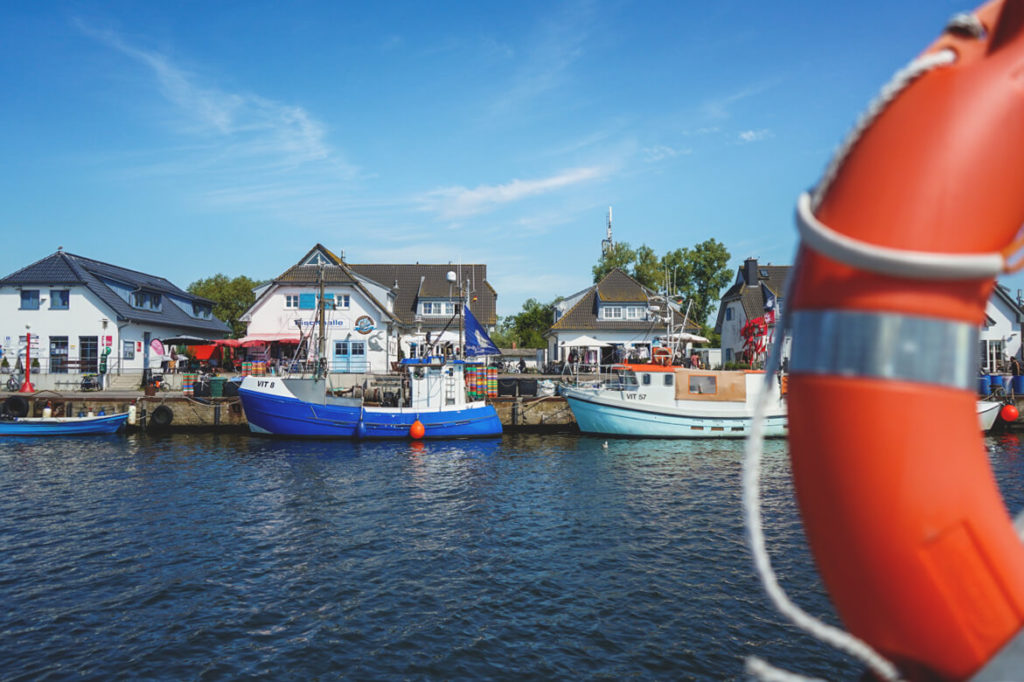Insel-Hiddensee-Hafen-Vitte
