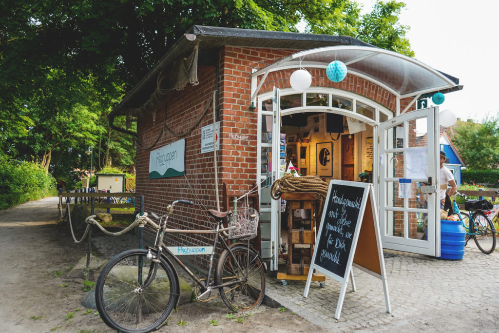 Insel-Hiddensee-Kloster-Fischuppen