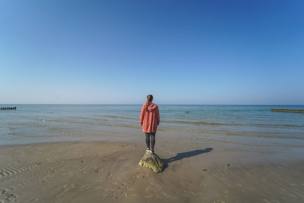 Am Schwarzen Busch Strand Meer Ostsee