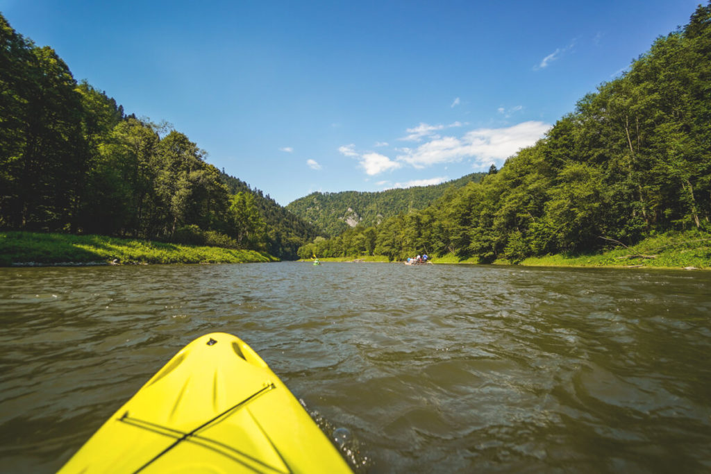 Kajaktour-Polen-Dunajec-Pieniny-Gebirge-1