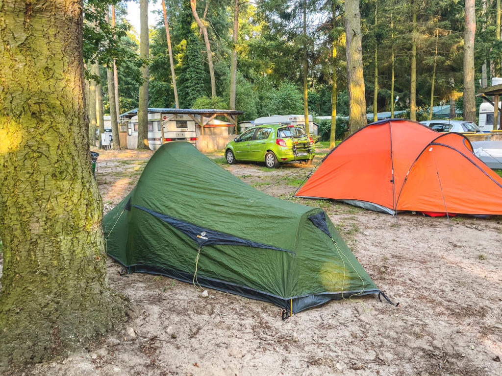 Kanutour-Seenplatte-Naturcampingplatz-Zotzensee-Zeltwiese