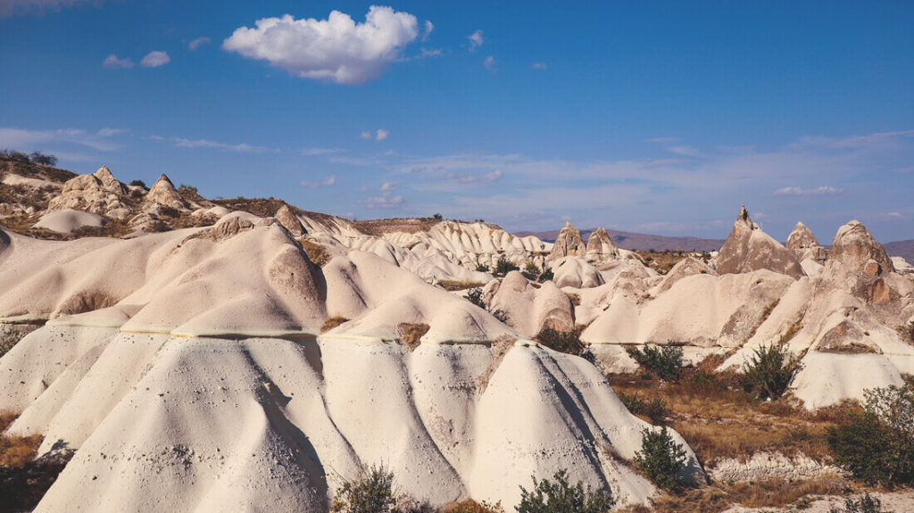 View over the landscape of Göreme
