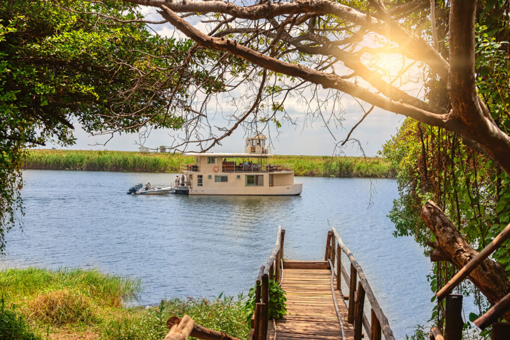 Kasane Botswana Boat Tour Chobe River