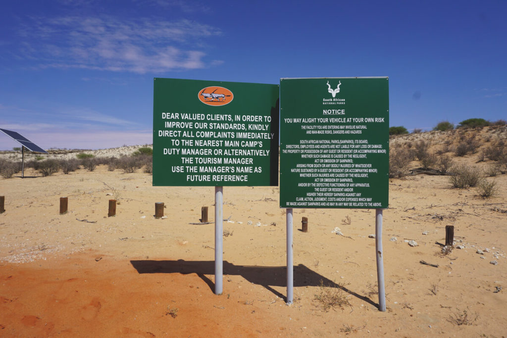 Kgalagadi-Transfrontier-National-Park-Picnic-Site-Rules