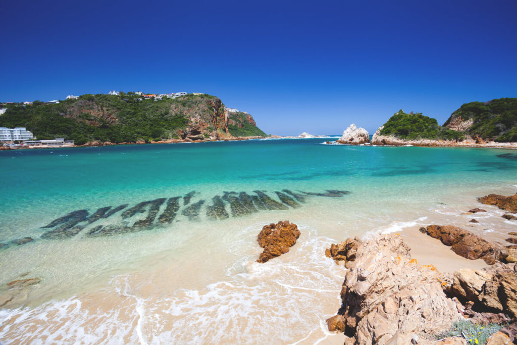 Knysna-in-Sudafrika-Fetherbed-Nature-Reserve-Strand