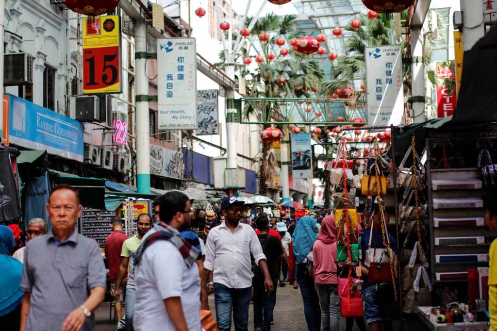 China Town Petaling Street Malaysia