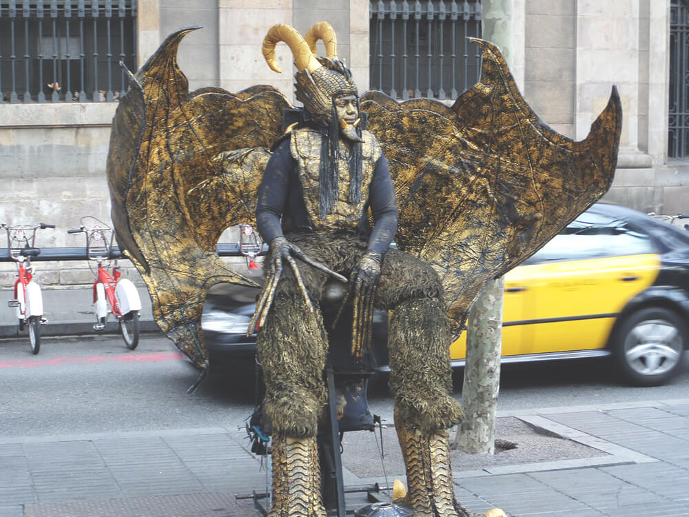 Las-Ramblas-Barcelona-Einkaufsstrasse-Shopping-Spanien-Highlight