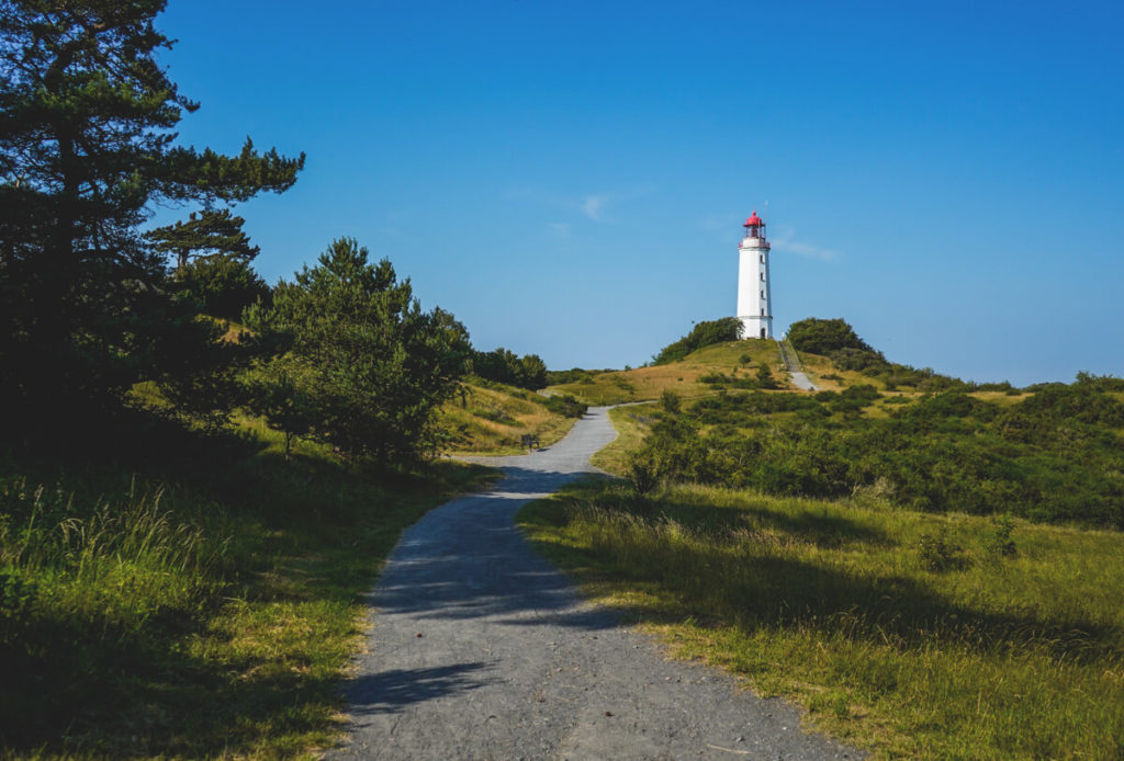 Leuchtturm-Dornbusch-Insel-Hiddensee-Ostsee