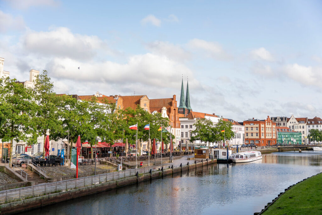 Lübeck Altstadt Trave