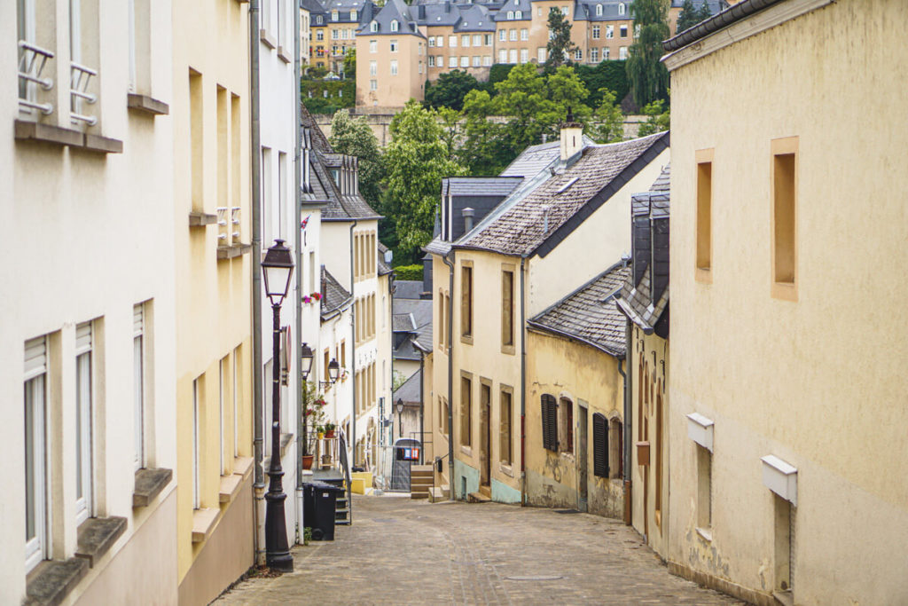 Luxembourg Sights Lower Town Grund