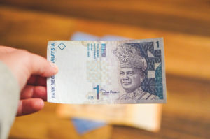 Malaysia-Waehrung-Geldschein-1-Ringgit