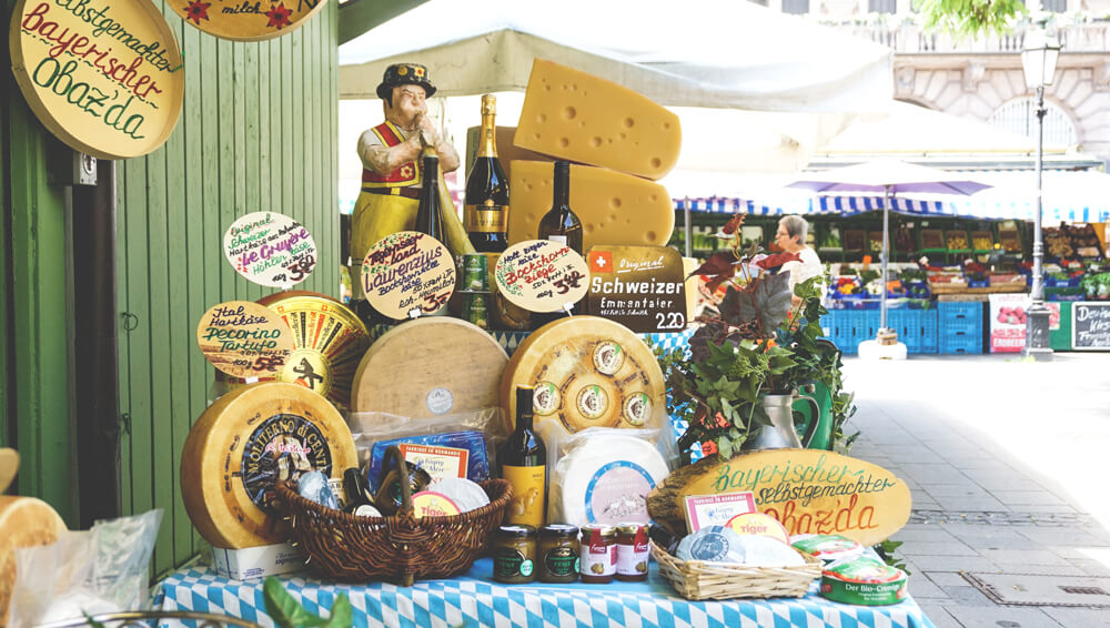 Markt-Muenchen-Innenstadt-Viktualienmarkt-Feinschmecker