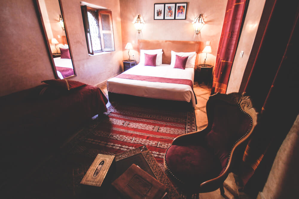 Marokko-Marrakesh-Riad-Medina-Souks-Orientalisch-Hotel