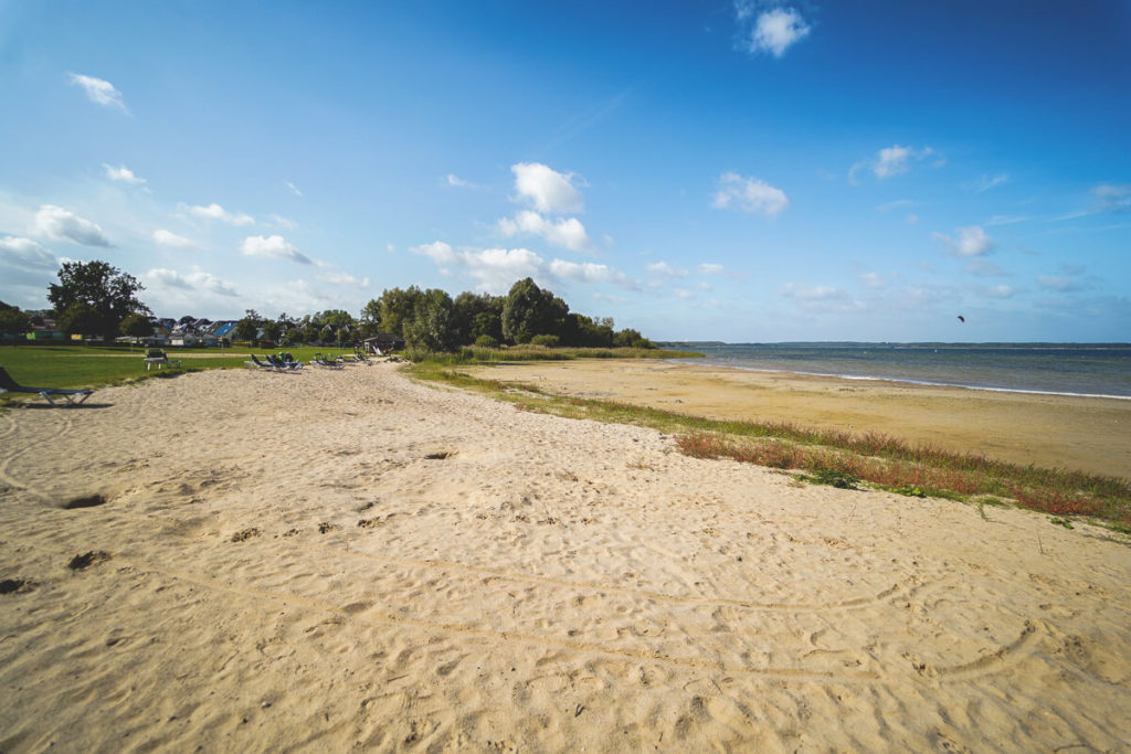 Mecklenburgische-Seenplatte-Fleesensee-Strand
