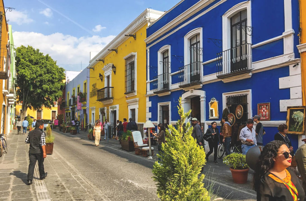 Mexiko-Highlights-Puebla-Innenstadt-Zentrum